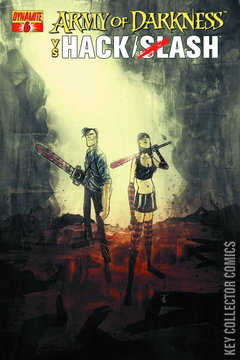 Variant Cover for Army of Darkness vs. Hack / Slash #6