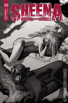 Variant Cover for Sheena, Queen of the Jungle #9