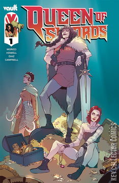 Variant Cover for Queen of Swords: Barbaric Story #1