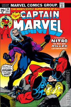 Variant Cover for Captain Marvel #34