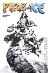 Variant Cover for Fire and Ice #1