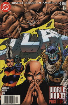 Variant Cover for JLA #36