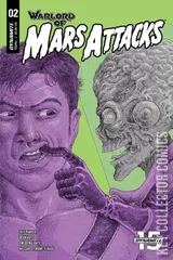 Variant Cover for Warlord of Mars Attacks #2