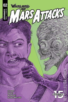 Variant Cover for Warlord of Mars Attacks #2