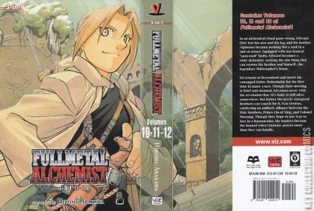 Fullmetal Alchemist 3-in-1 Edition #4 (10-11-12)