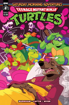 Variant Cover for Teenage Mutant Ninja Turtles: Saturday Morning Adventures #4