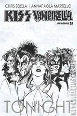 Variant Cover for KISS / Vampirella #2
