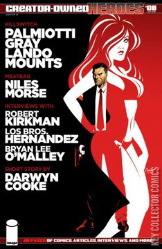 Variant Cover for Creator-Owned Heroes #8