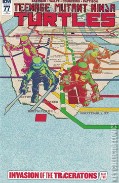 Variant Cover for Teenage Mutant Ninja Turtles #77