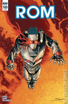 Variant Cover for ROM #10