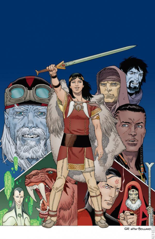 Variant Cover for Sword of Ages #1