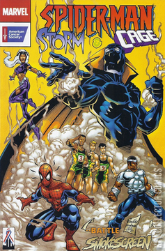 Variant Cover for Spider-Man, Storm and Luke Cage #1