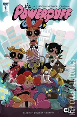 Cover for Powerpuff Girls: The Time Tie, The #1