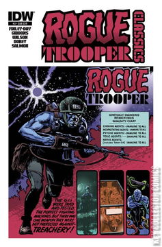 Variant Cover for Rogue Trooper Classics #3