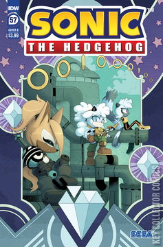 Variant Cover for Sonic the Hedgehog #57