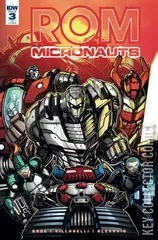 Variant Cover for ROM and the Micronauts #3