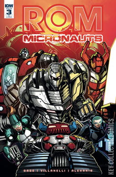 Variant Cover for ROM and the Micronauts #3