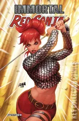 Cover for Immortal Red Sonja #4