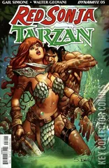 Variant Cover for Red Sonja / Tarzan #5