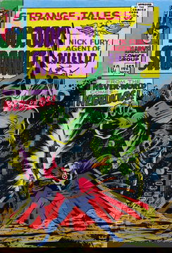 Variant Cover for Strange Tales #162