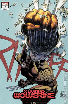 Variant Cover for X Lives of Wolverine #2