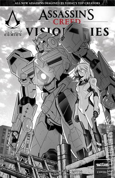 Variant Cover for Assassins Creed: Shinobi - Uncivil War #1