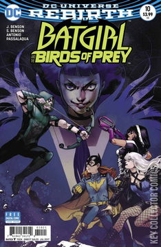 Variant Cover for Batgirl and the Birds of Prey #10