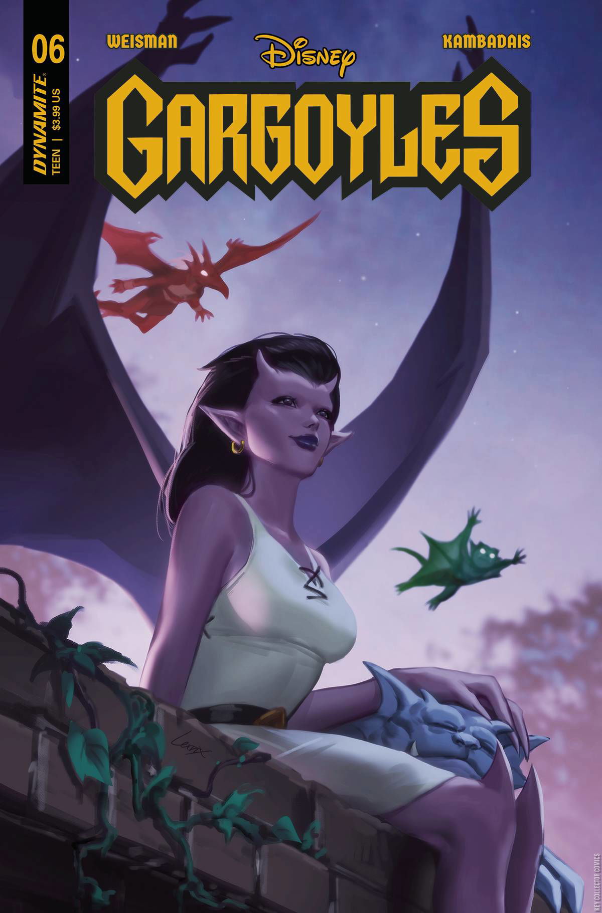 Variant Cover for Gargoyles #6