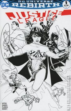 Variant Cover for Justice League #1