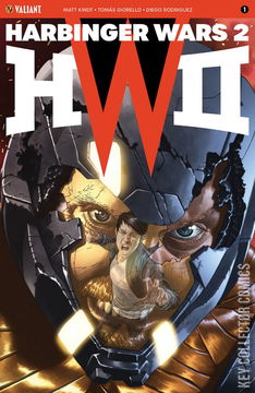 Variant Cover for Harbinger Wars 2 #1