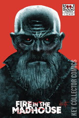 Variant Cover for Fire in the Madhouse #4
