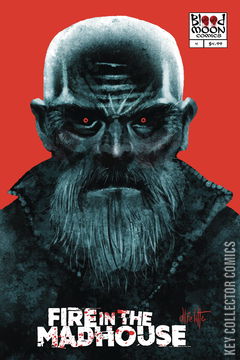 Variant Cover for Fire in the Madhouse #4