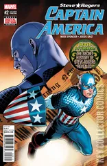 Variant Cover for Captain America: Steve Rogers #2