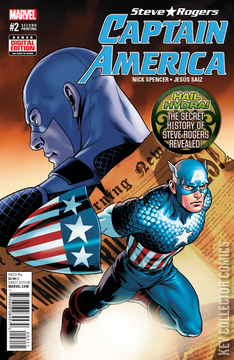 Variant Cover for Captain America: Steve Rogers #2