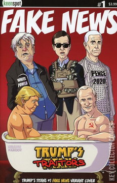 Variant Cover for Trump's Titans #1