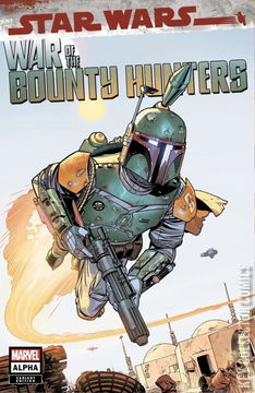 Variant Cover for Star Wars: War of the Bounty Hunters Alpha #1