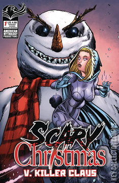 Variant Cover for Scary Christmas v. Killer Claus #1