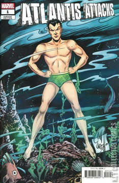 Variant Cover for Atlantis Attacks #1