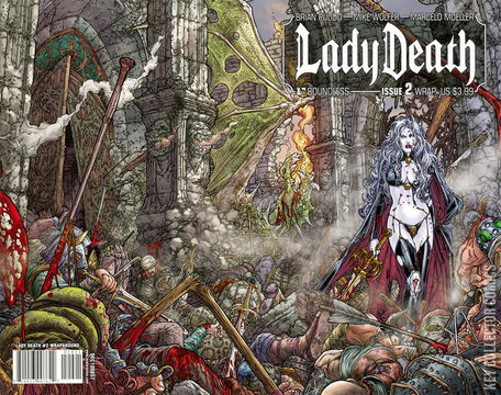 Variant Cover for Lady Death #2