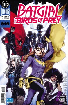 Variant Cover for Batgirl and the Birds of Prey #17