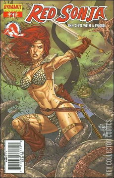 Variant Cover for Red Sonja #21