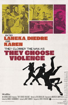 Variant Cover for They Choose Violence #3
