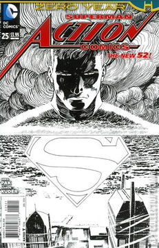 Variant Cover for Action Comics #25