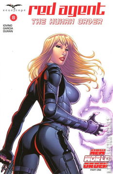 Variant Cover for Grimm Fairy Tales Presents: Red Agent - The Human Order #8