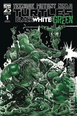 Variant Cover for Teenage Mutant Ninja Turtles: Black, White & Green #1