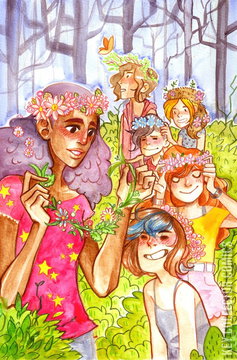 Variant Cover for Lumberjanes: Beyond Bay Leaf #1