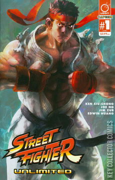 Variant Cover for Street Fighter Unlimited #1