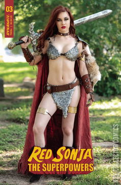 Variant Cover for Red Sonja: The Superpowers #3