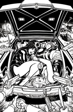 Variant Cover for Harley Quinn x Elvira #2