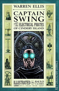 Variant Cover for Captain Swing & the Electrical Pirates of Cindery Island #2